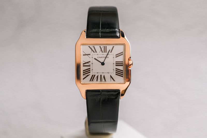 Cartier Santos Dumont Ultra Thin 18K Rose Gold (5)