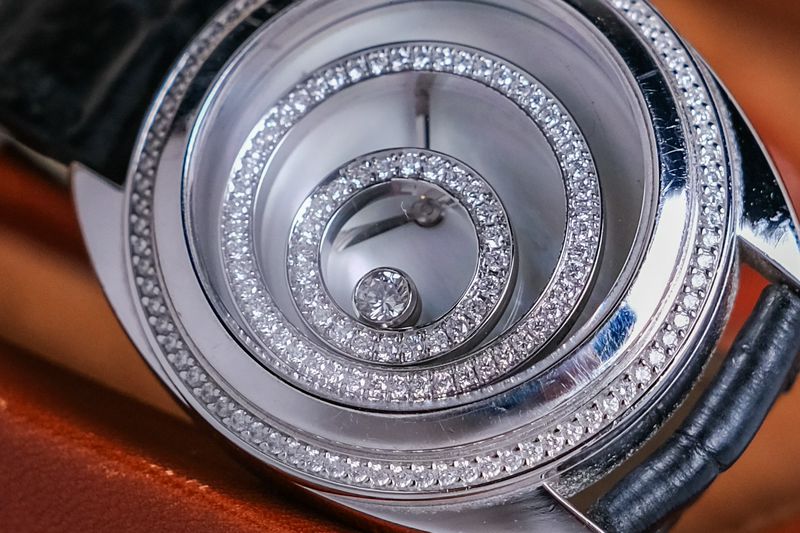 นาฬิกา Chopard Happy Spirit Diamond 18K White Gold Mop