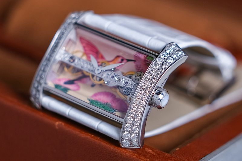 ขายนาฬิกา Corum Golden Bridge Hummingbird Diamond Limited 3