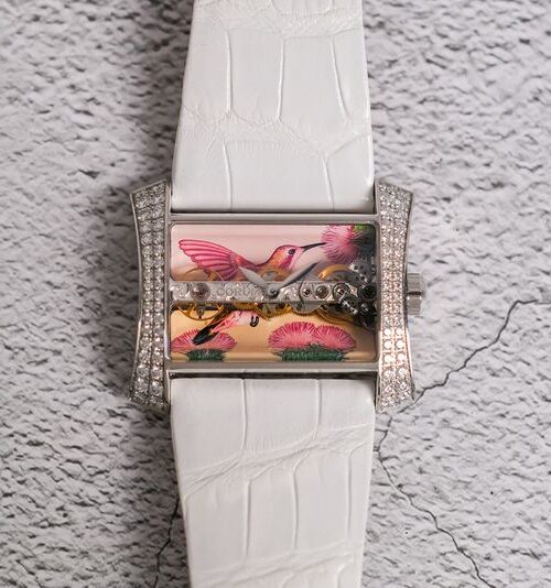 นาฬิกา Corum Golden Bridge Hummingbird Diamond Limited 3