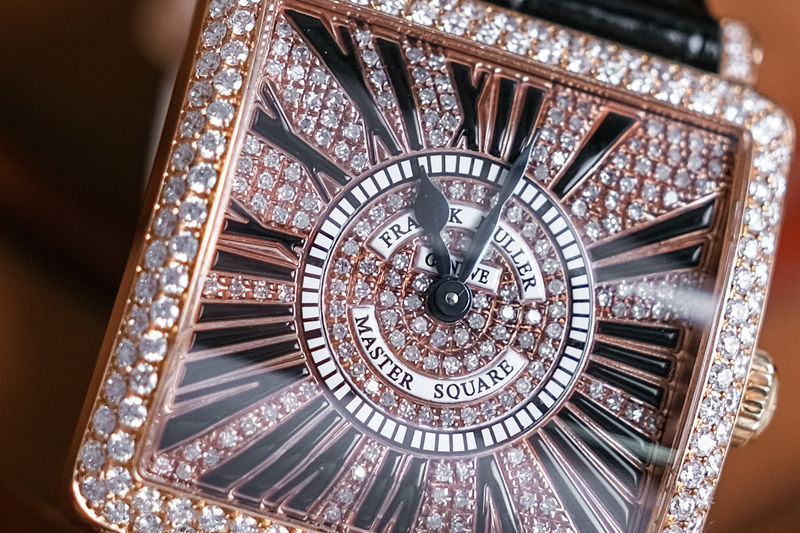 Franck Muller Master Square 18K Rose Gold Diamond 6002 M QZ R (2)