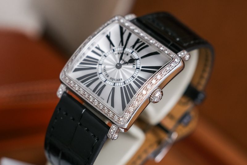 ขายนาฬิกา Franck Muller Master Square Diamond 6002 M QZ R D 1R