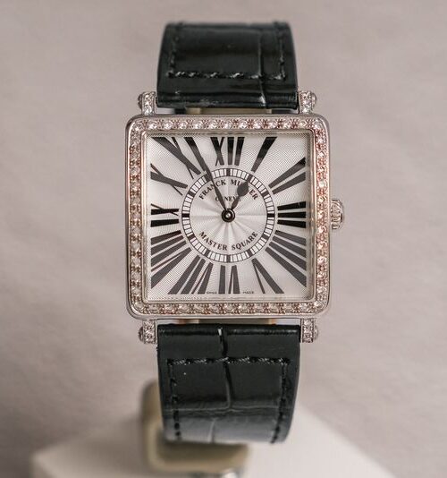 นาฬิกา Franck Muller Master Square Diamond 6002 M QZ R D 1R