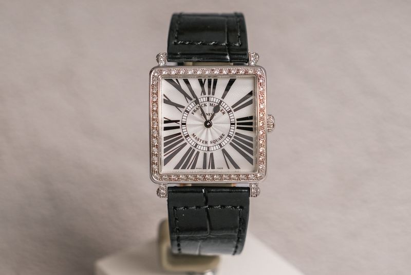 นาฬิกา Franck Muller Master Square Diamond 6002 M QZ R D 1R