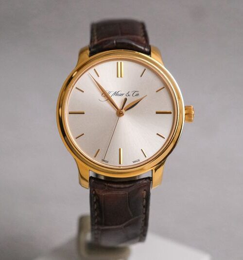 นาฬิกา H Moser & Cie Endeavour 18k Rose Gold