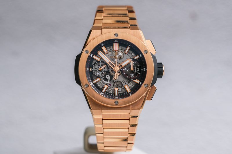 นาฬิกามือสอง Hublot Integrated Full 18K Rose Gold