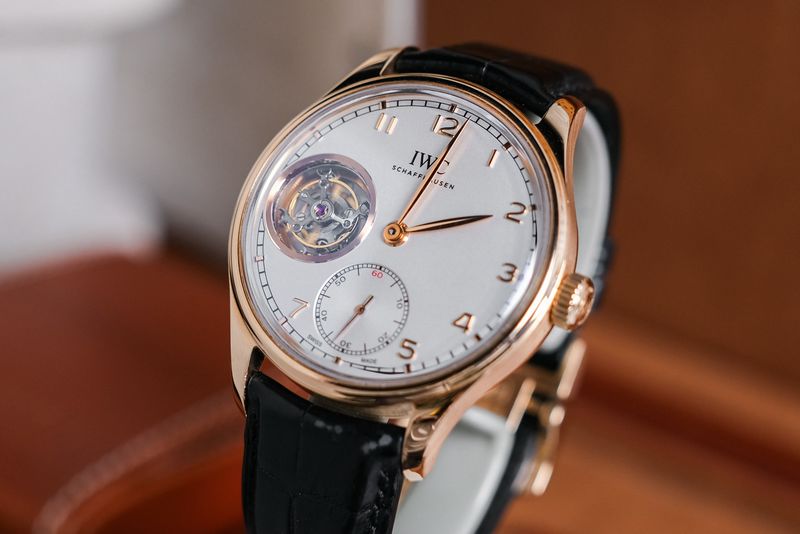 IWC Portuguese Tourbillon 18K Rose Gold (IW546302) (4)