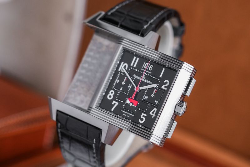 รับซื้อนาฬิกา Jaeger LeCoultre Reverso Squadra Chronograph Worldtime Limited 1500