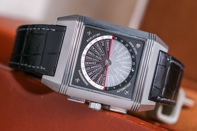 ขายนาฬิกา Jaeger LeCoultre Reverso Squadra Chronograph Worldtime Limited 1500