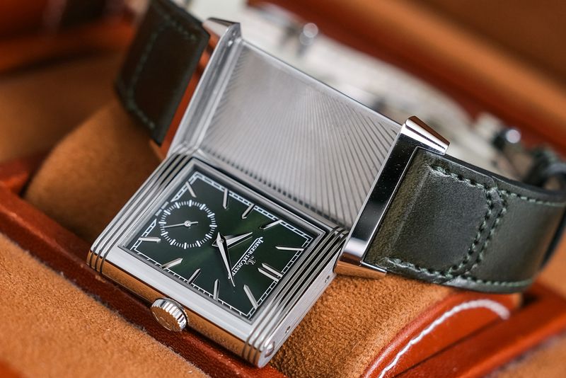 ขายนาฬิกา Jaeger LeCoultre Reverso Tribute Green