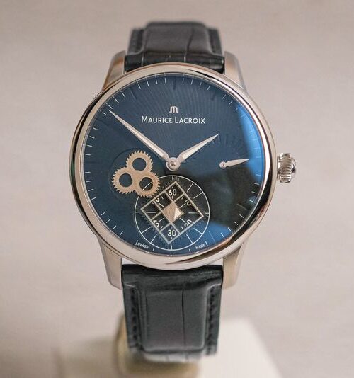 นาฬิกา Maurice Lacroix Masterpiece Roue Carree Power Reserve MP7158
