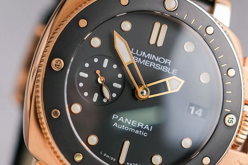 ขายนาฬิกา Panerai Luminor Submersible 1950 18K Red Gold PAM684