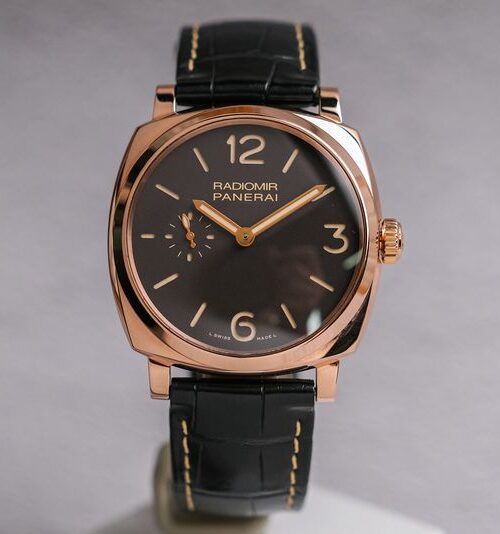 นาฬิกามือสอง Panerai Radiomir 18K Rose Gold PAM513