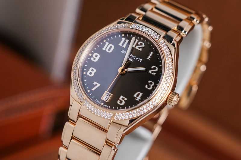ขายนาฬิกา Patek Philippe Twenty Four 18k Rose Gold Diamond 73001200