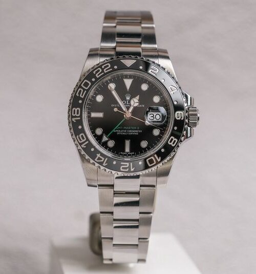 ROLEX GMT MASTER II Green Hand