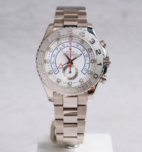 ROLEX YACHT MASTER II 18k Full White Gold