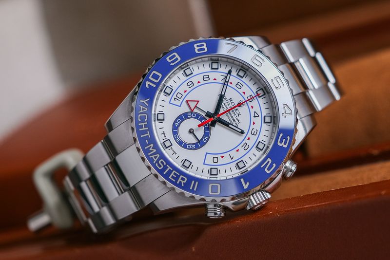 นาฬิกามือสอง ROLEX YACHT MASTER II Blue 116680