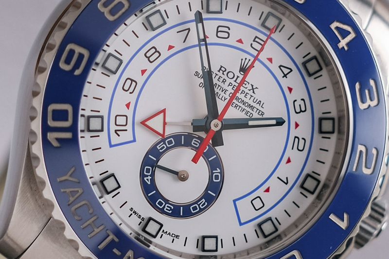 รับซื้อนาฬิกา ROLEX YACHT MASTER II Blue 116680