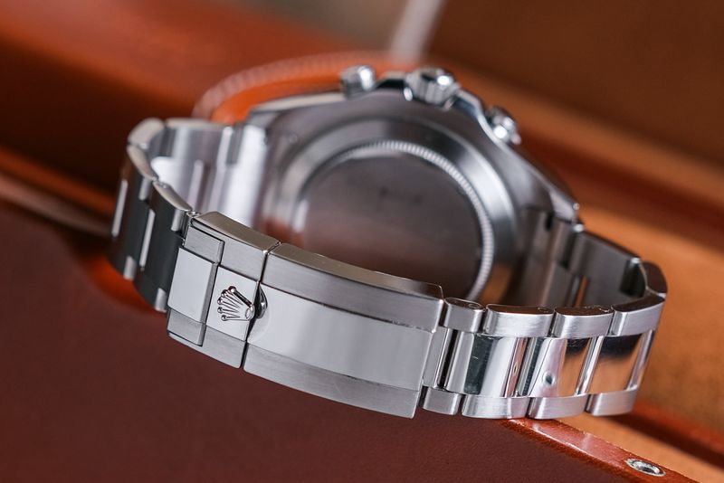 นาฬิกา ROLEX YACHT MASTER II Blue 116680 bracelet with folding buckle