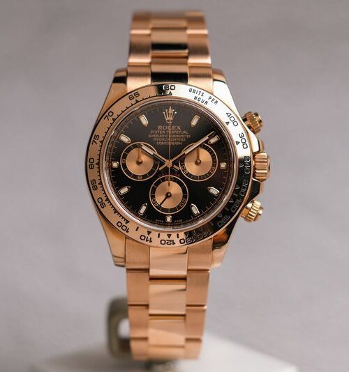 นาฬิกา Rolex Daytona Full 18K Rose Gold 116505