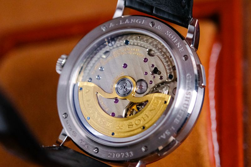 A LANGE & SOHNE Saxonia Dual Time 18K White Gold (10)