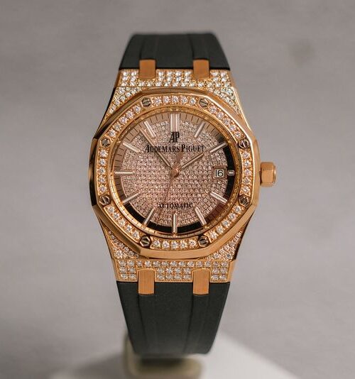Audemars Piguet Royal Oak 18K Rose Gold Diamond 15300OR