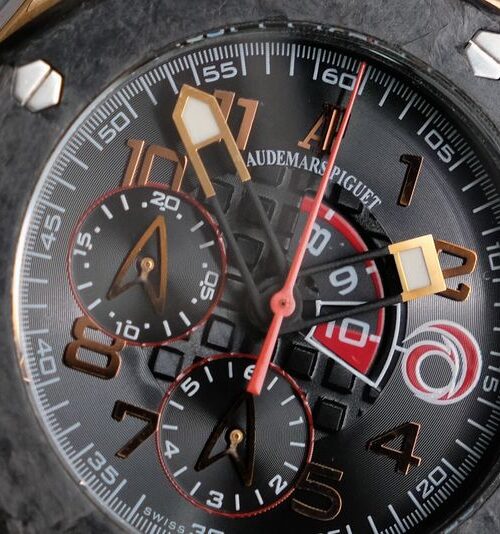 นาฬิกามือสอง Audemars Piguet Royal Oak Offshore Chronograph Team Alinghi Forged Carbon 18K Rose Gold