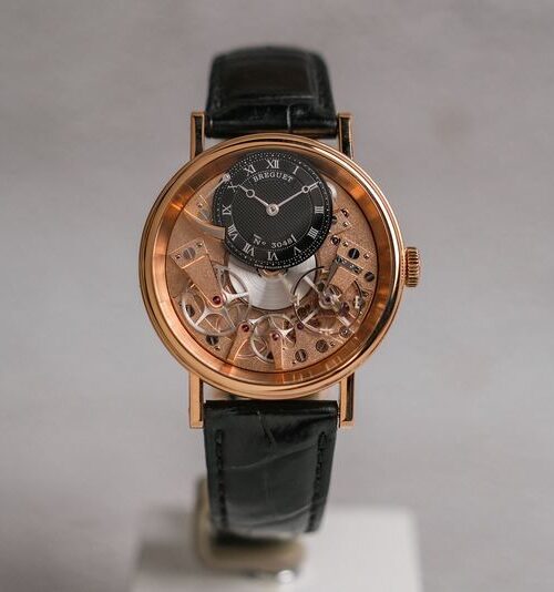 BREGUET TRADITION 18K ROSE GOLD SKELETON