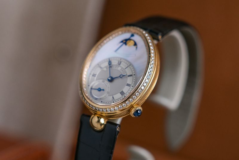 ขายนาฬิกา Breguet Reine de Naples MOP 18K Gold Diamond