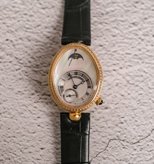 นาฬิกา Breguet Reine de Naples MOP 18K Gold Diamond