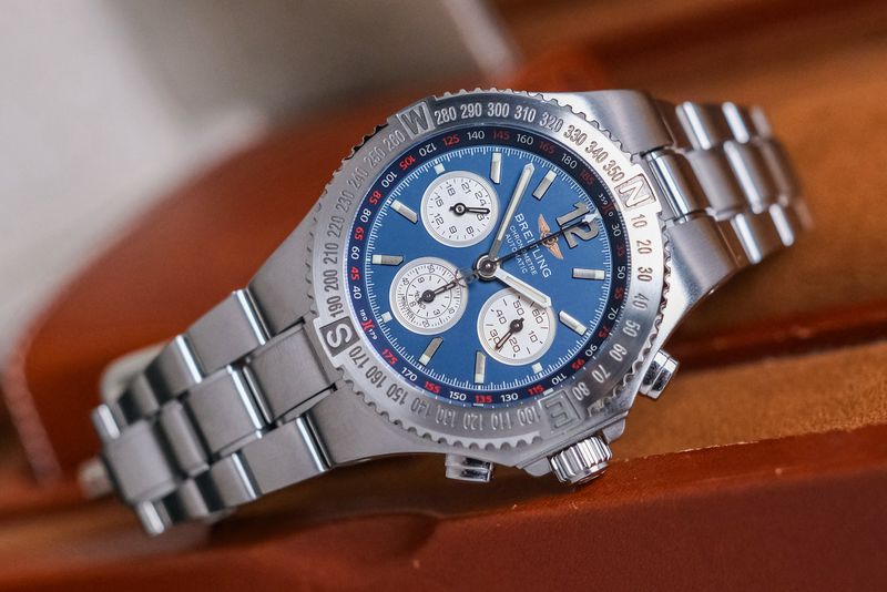 นาฬิกามือสอง Breitling Hercules Chronograph Blue A39363