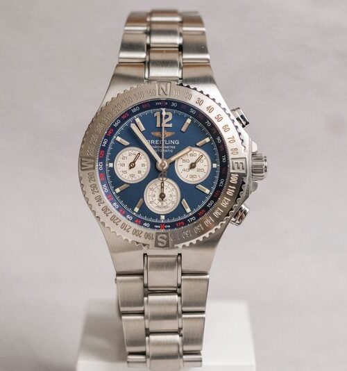 รับซื้อนาฬิกา Breitling Hercules Chronograph Blue A39363