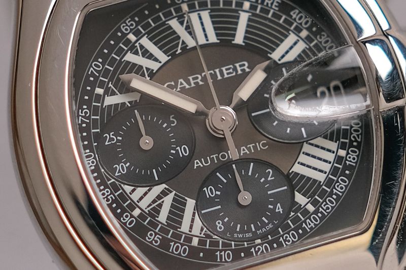 รับซื้อนาฬิกา Cartier Roadster Chronograph Ref. W62007X6