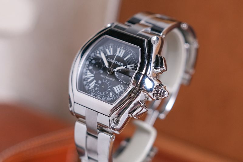 ขายนาฬิกา Cartier Roadster Chronograph Ref. W62007X6