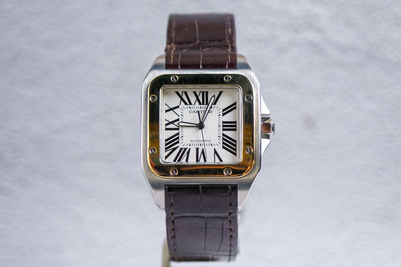 ขายนาฬิกา Cartier Santos 100 W20107X7