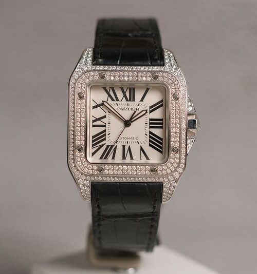 ขายนาฬิกา Cartier Santos 100 XL Diamonds