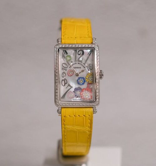 Franck Muller Long Island 952 QZ MOP Diamonds Flowers