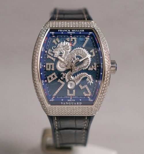 นาฬิกา Franck Muller Vanguard V45 Dragon King Diamond