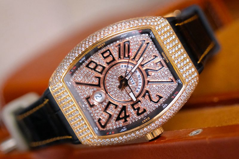 นาฬิกามือสอง Frank Muller Vanguard V41 Diamond