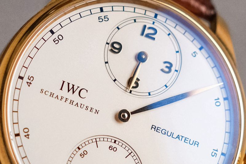 รับซื้อนาฬิกา IWC Regulateur 18K Rose Gold