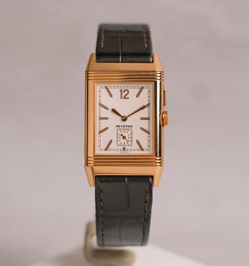 รับซื้อนาฬิกา Jaeger LeCoultre Grande Reverso Duoface Night & Day Pink Gold Ref. Q3782520