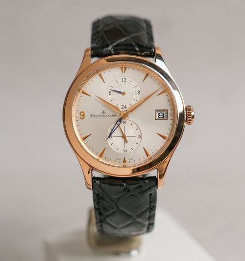 Jaeger LeCoultre Master Control Hometime 18K Rose Gold