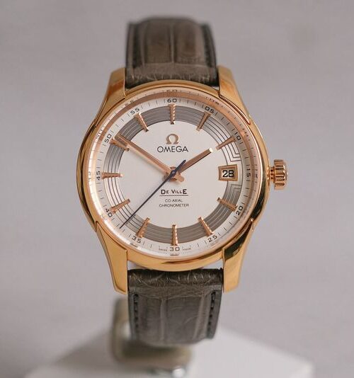 Omega De Ville Hour Vision Co-Axial 18K Gold