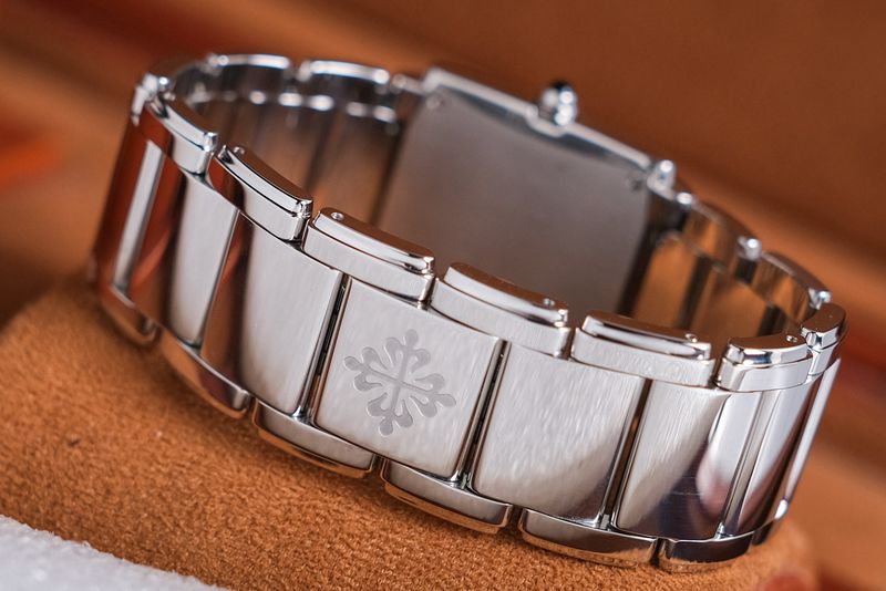 Patek Philippe Twenty Four Blue Dial stainless steel bracelet with folding buckle