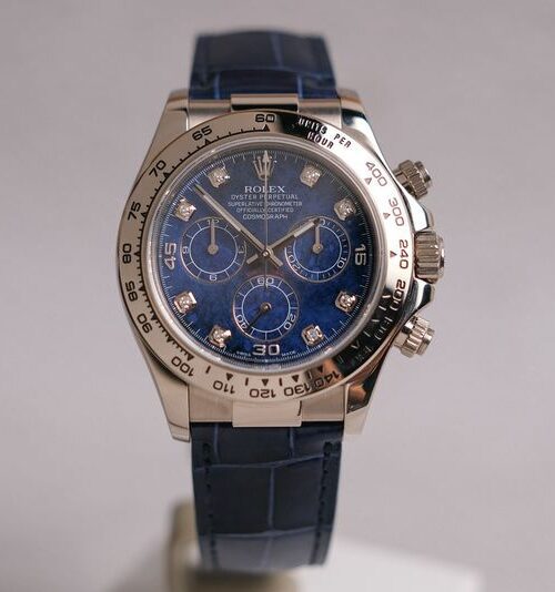 Rolex Daytona Sodalite 18K White Gold Diamond (Extremely rare 🔥)