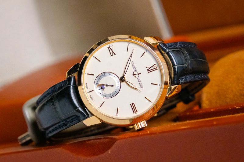 นาฬิกามือสอง Ulysse Nardin Classico 18K Rose Gold