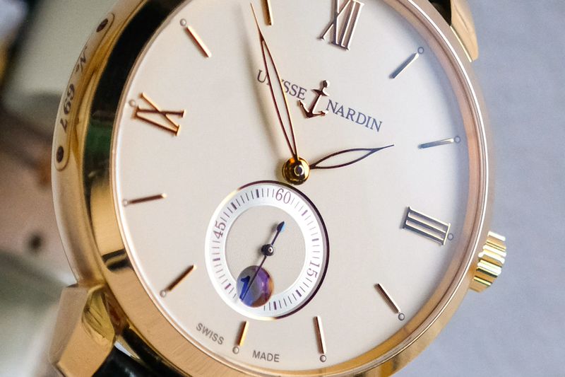 รับซื้อนาฬิกา Ulysse Nardin Classico 18K Rose Gold