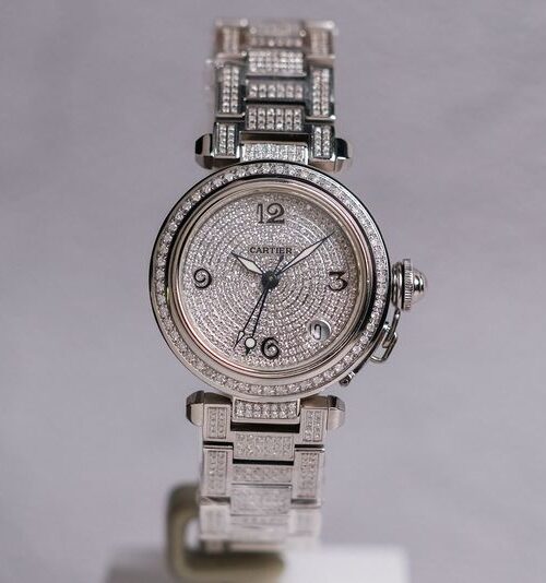 นาฬิกามือสอง Cartier Ballon Bleu 36 Diamond