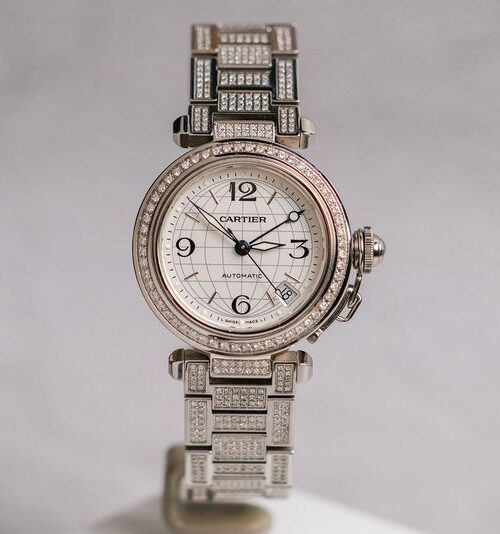 Cartier Pasha De Cartier Automatic Full Diamond