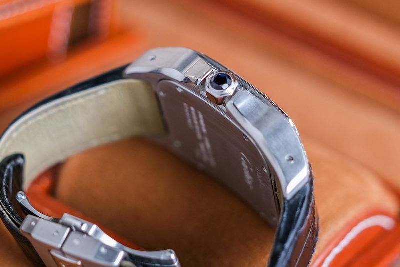 นาฬิกามือสอง Cartier Santos 100 XL Diamonds